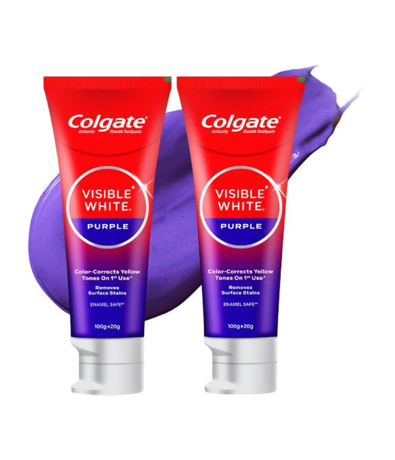 Colgate Visible White Purple Whitening Toothpaste