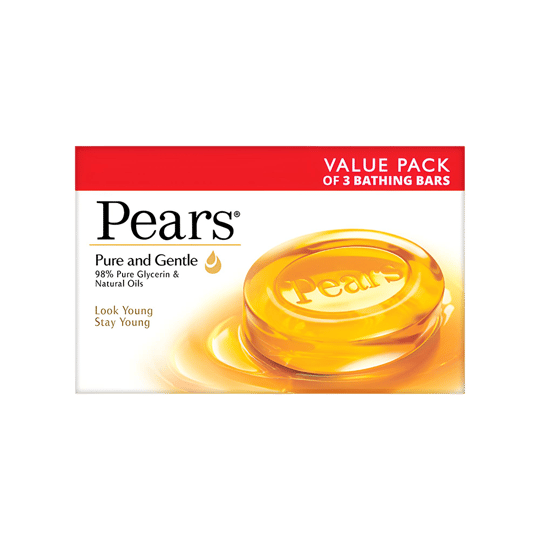 Pears Pure & Gentle Soap (125 g) - Pack of 5