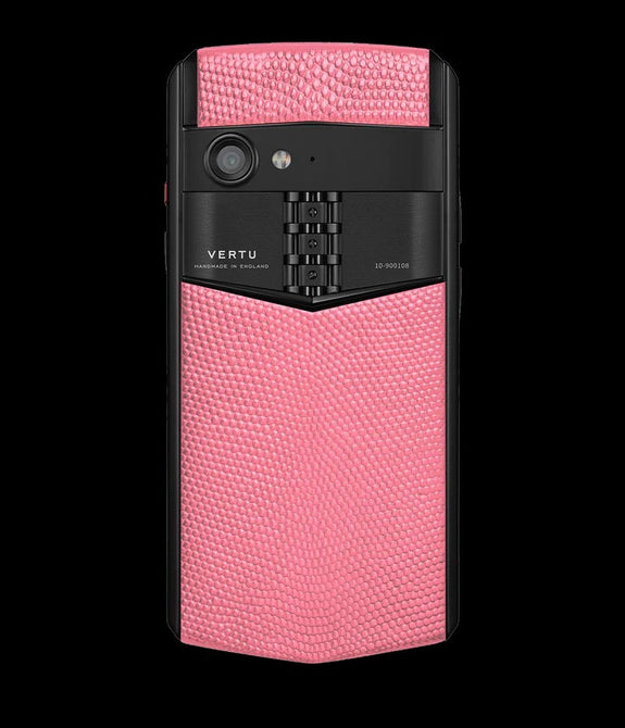 Vertu ASTER P Gothic Lizard Peach Pink Business Luxury Smart Phone