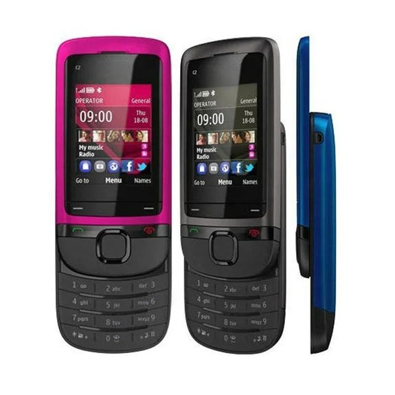 Nokia C2-05 Touch And Type Original Slide Phone