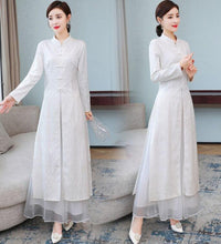 2021 Women Retro Wedding Chinese traditional dress for girls