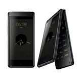 Samsung SM-G9298 Android Flip Phone (Black)