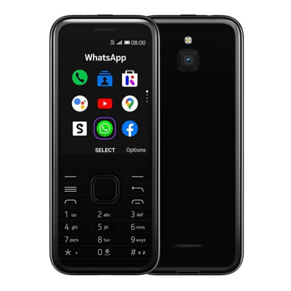 Nokia 8000 Original 4G Simple Mobile Phone Minimalist