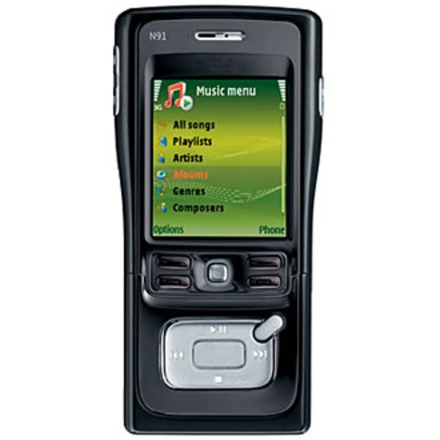 Nokia N91 Original 4G Slide Mobile Phone