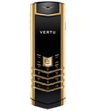 VERTU SIGNATURE S CLASSIC BLACK & GOLD KEYPAD MOBILE PHONE