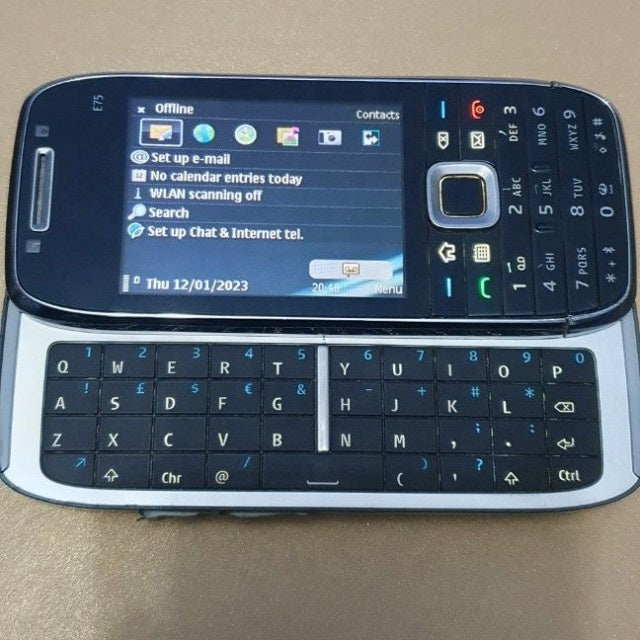 Nokia E75 Original Slide Phone
