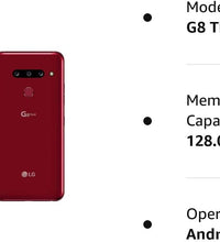 LG G8 ThinQ (128GB 6GB RAM) Black In India