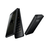 Samsung SM-G9298 Android Flip Phone (Black)