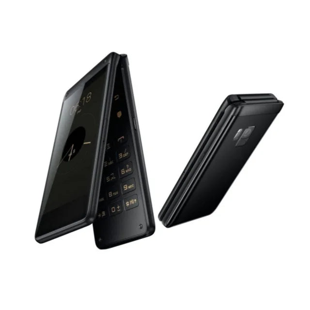Samsung SM-G9298 Android Flip Phone (Black)
