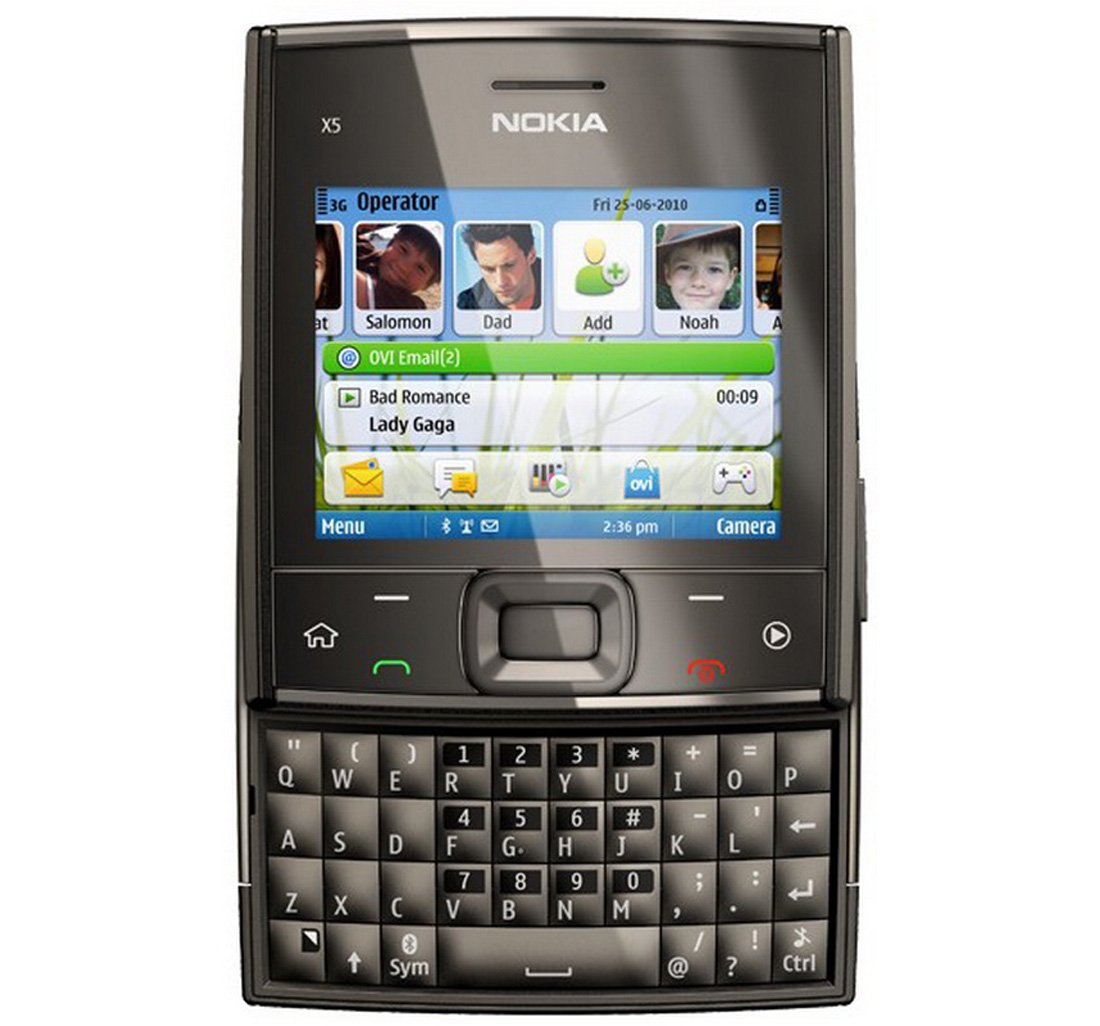 Original Nokia X5-01 qwerty Slide Phone
