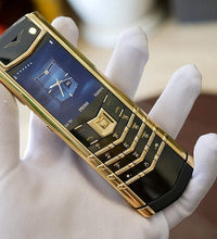 VERTU SIGNATURE S CLASSIC BLACK & GOLD KEYPAD MOBILE PHONE