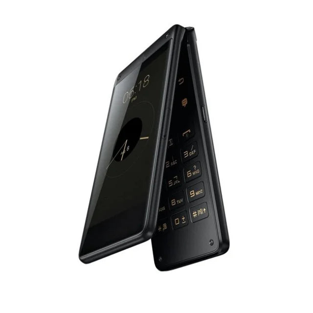 Samsung SM-G9298 Android Flip Phone (Black)