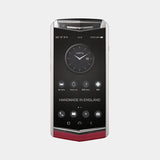 VERTU ASTER P BAROQUE Calf Raspberry Red