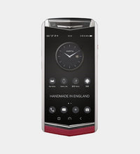 VERTU ASTER P BAROQUE Calf Raspberry Red