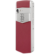 VERTU ASTER P BAROQUE Calf Raspberry Red