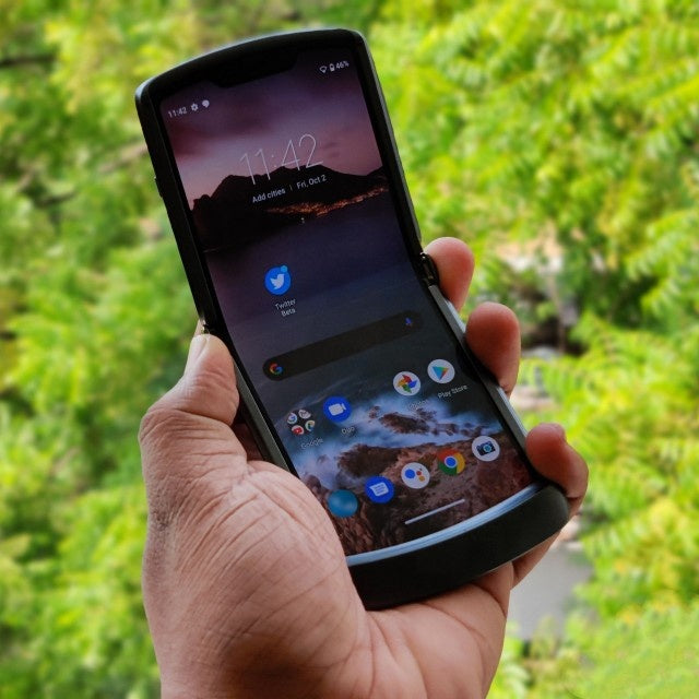 Motorola Razr 5G 8GB 256GB Original Flip Phone Black