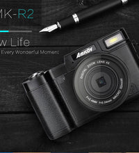 Amkov 24 MegaPixel Digital Camera With Wide Angle Lens Flash HD Recording