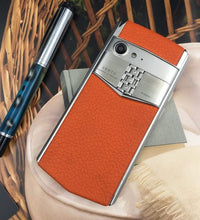 VERTU ASTER P BAROQUE Calf Dawning Orange Mobile Phone