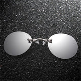Nose Glasses Round Rimless Matrix Morpheus Frameless Sunglasses UV400