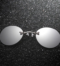 Nose Glasses Round Rimless Matrix Morpheus Frameless Sunglasses UV400