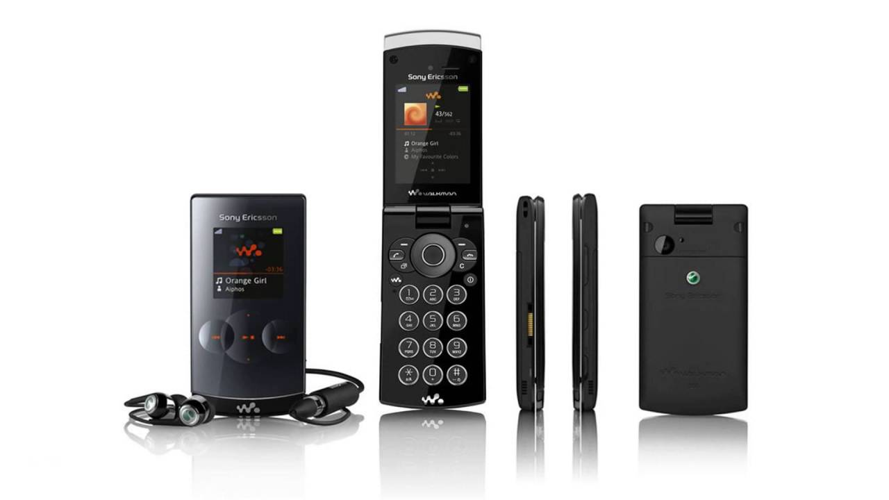 sony ericssion w980 flip phone - full anlge