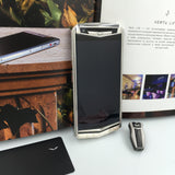 VERTU ASTER P SILVER HIMALAYA Crocodile Dual Sim Card Mobile Phone