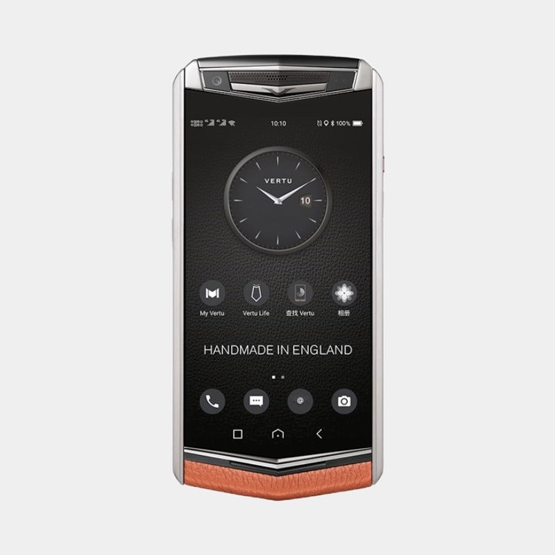 VERTU ASTER P BAROQUE Calf Dawning Orange Mobile Phone