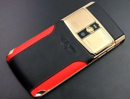 VERTU SIGNATURE TOUCH BENTLEY EDITION ROSE GOLD MOBILE PHONE