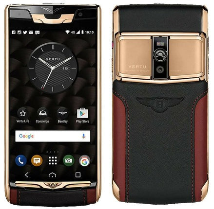 VERTU SIGNATURE TOUCH BENTLEY EDITION ROSE GOLD MOBILE PHONE
