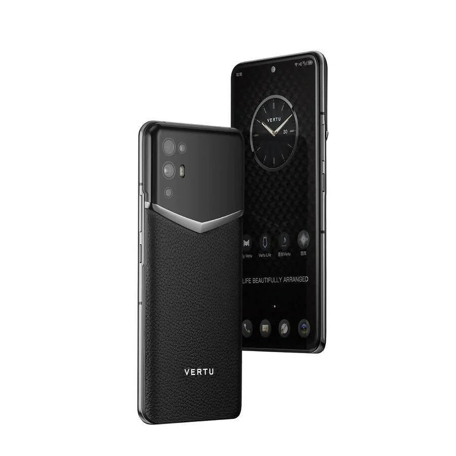 Vertu 5G Jade Black Leather Luxury Mobile Phone - Pre-Order Available