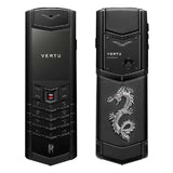 Vertu Signature Dragon Full Black Luxury Mobile Phone