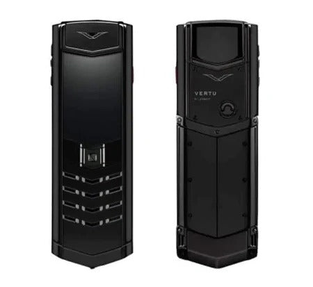 Vertu Signature Full Black Keypad Mobile Phone