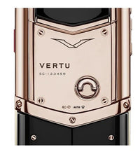 Vertu Signature S Rose Gold Black Ceramic Keypad Mobile Phone