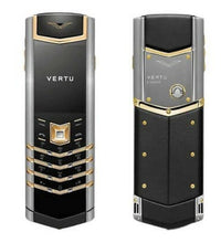 Vertu Signature Silver & Gold Black Keypad Mobile