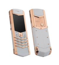 Vertu Signature White Rosegold Keypad Luxury Phone
