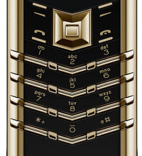 Vertu Signature 18Ct Real Gold Black Ceramic Keypad Mobile