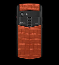VERTU ASTER P Gothic Alligator Tangerine Luxury Business Mobile Phone