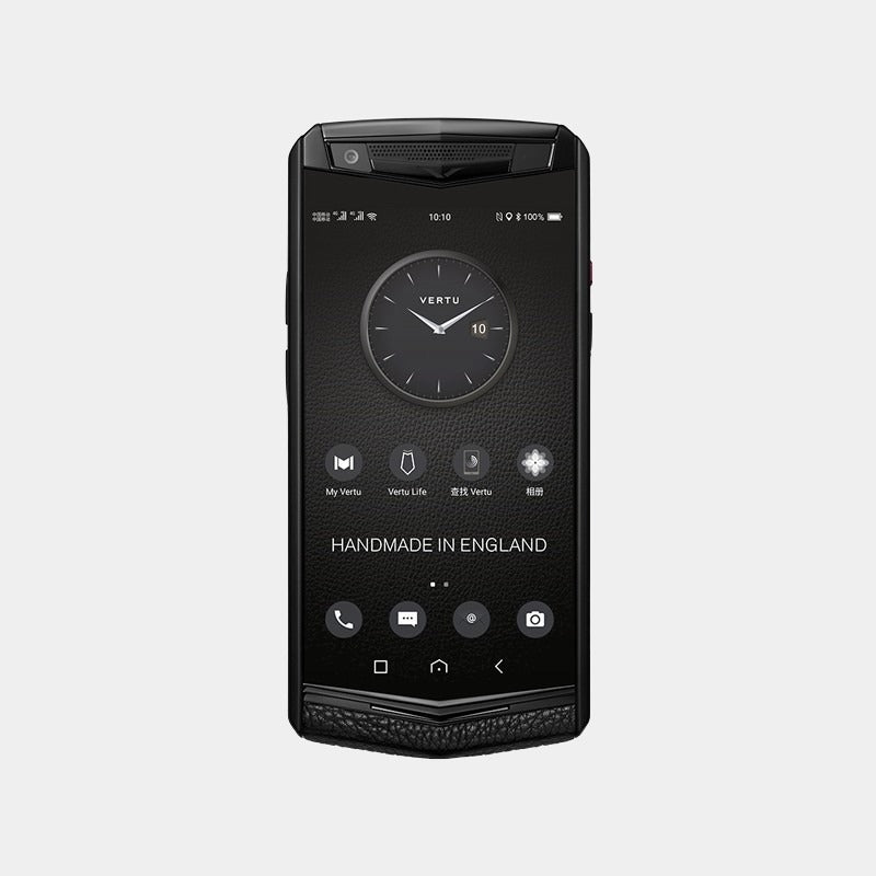 VERTU ASTER P Gothic Calf Jade Black Business Luxury Mobile Phone