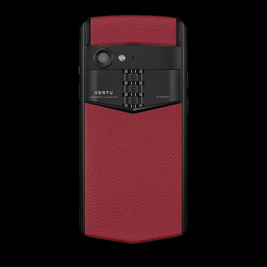 VERTU ASTER P Gothic Calf Raspberry Red Business Luxury Mobile Phone