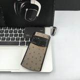 Vertu ASTER P OSTRICH Black Gold Dual Sim Business Luxury Mobile Phone