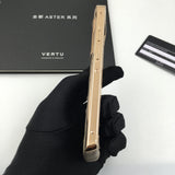 Vertu ASTER P OSTRICH Rose Gold Dual Sim Business Luxury Mobile Phone