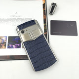 Vertu ASTER P PURE Blue Crocodile Bone Dual Sim Business Luxury Mobile Phone
