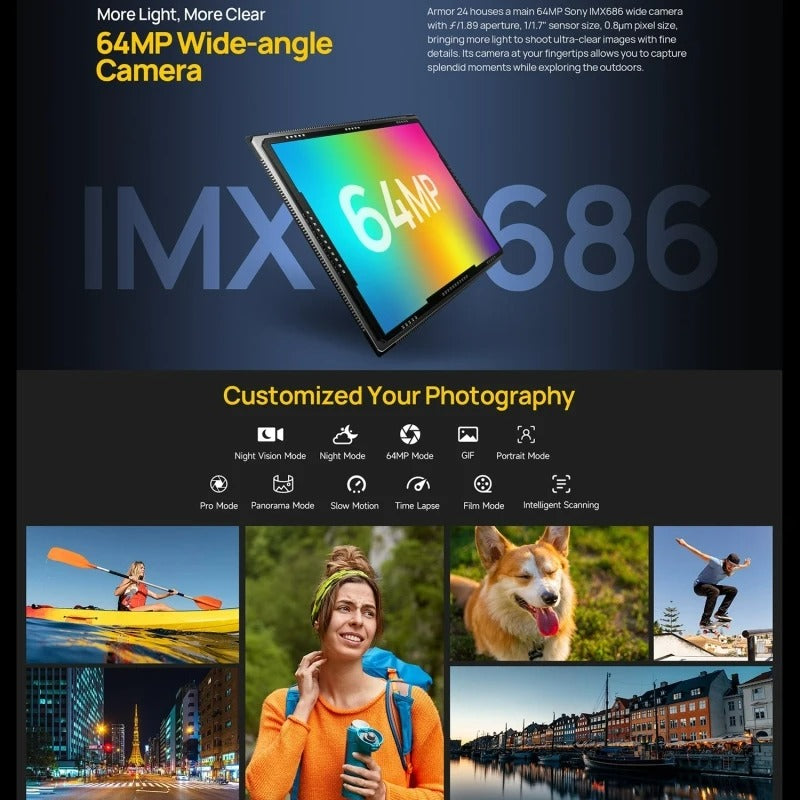 Ulefone Armor 24 Rugged Original Smart Phone