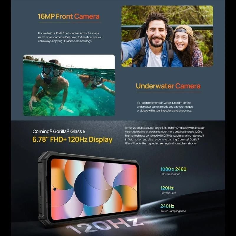 Ulefone Armor 24 Rugged Original Smart Phone