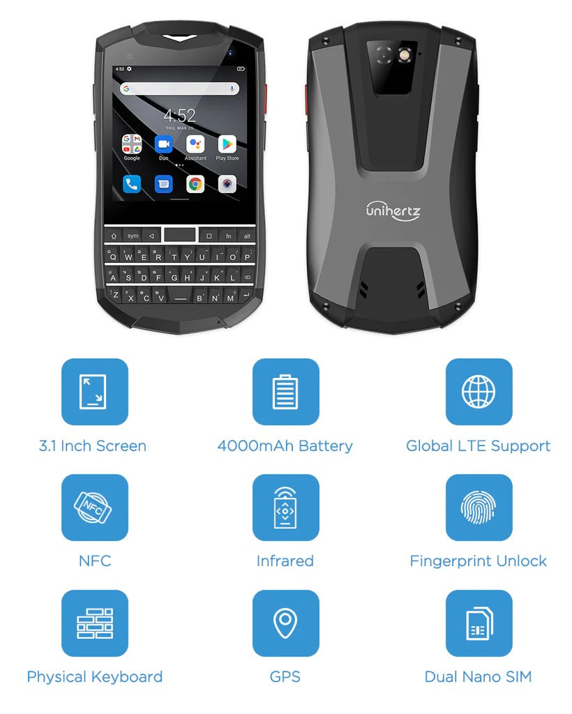 Unihertz Titan pocket Rugged Smart Phone