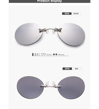 Nose Glasses Round Rimless Matrix Morpheus Frameless Sunglasses UV400