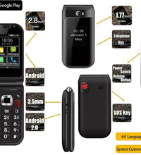 Xiaomi Mi TIQ Q3 Mini Flip Phone Android