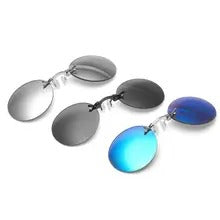 Nose Glasses Round Rimless Matrix Morpheus Frameless Sunglasses UV400