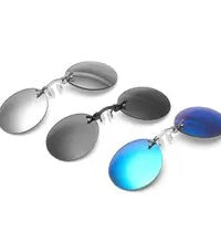 Nose Glasses Round Rimless Matrix Morpheus Frameless Sunglasses UV400