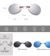 Nose Glasses Round Rimless Matrix Morpheus Frameless Sunglasses UV400